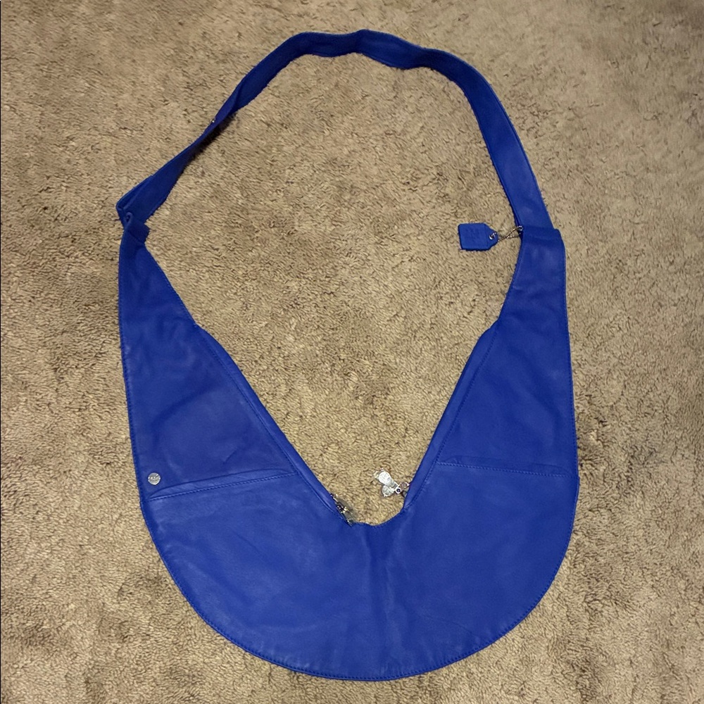 Royal blue sapphire Sash Bag